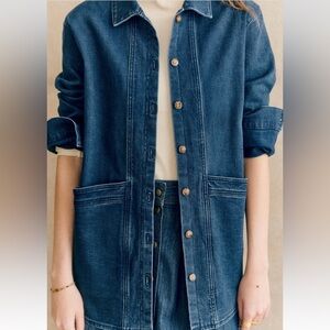Sezane Will Jacket - Indigo